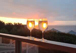 Welcome to Amazing Grace B&B: Sundowners With a View
