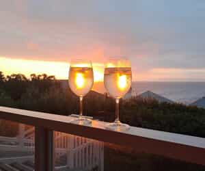 Welcome to Amazing Grace B&B: Sundowners With a View