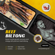 High-Protein Biltong for Muscle Recovery