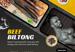 High-Protein Biltong for Muscle Recovery