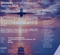 OVERBERG EXPORT AWARENESS SEMINAR 2025
