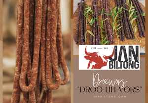 Droëwors - A South African Favourite!