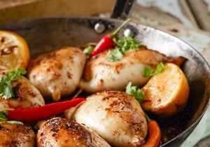 STUFFED CALAMARI TUBES