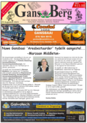 Gans-Berg Nuus / News - 29 August 2025 Edition