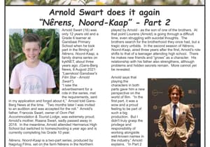 Gans-Berg Nuus / News - 5 September 2025 Edition