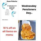 10% Pensioners Discount Every Wednesday