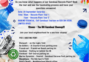 Gansbaai Big Cleanup and Recycling Plant Tour - 20 September 2025