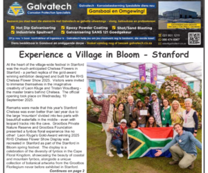 Gans-Berg Nuus / News - 19 September 2025 Edition