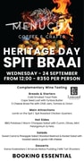 Celebrate Heritage Day at Menucha!