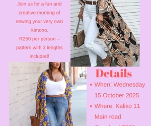 15 October 2025: Kimono Workshop