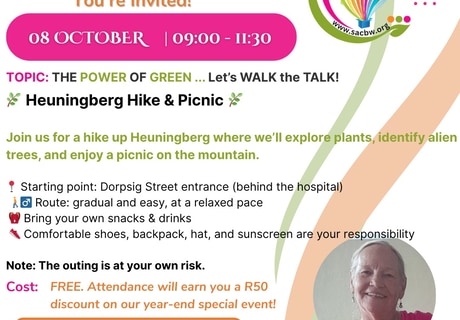 8 October 2025: Walk in Nature: Celebrate Sisterhood