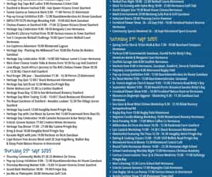 Overstrand Tourism Diary: 24 - 28 September 2025