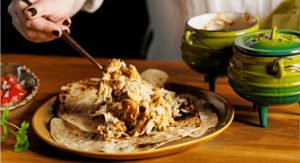 Sizzling Snoek and Prawn Biryani