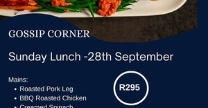 28 September 2025: Sunday Lunch at Gossip Corner!