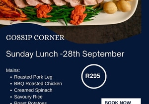 28 September 2025: Sunday Lunch at Gossip Corner!
