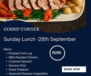 28 September 2025: Sunday Lunch at Gossip Corner!