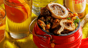 Sumptuous Samp and Beans With Bone Marrow and Cider
