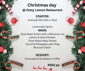 Christmas Day at The Zesty Lemon!