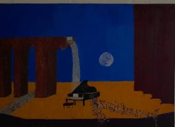 The Passage of Time and the River - Oil Painting