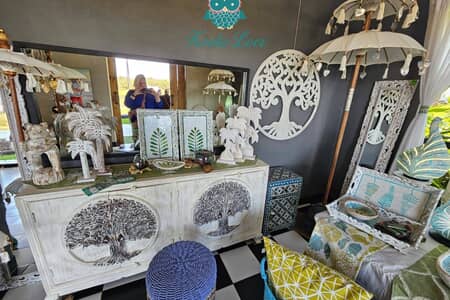 Koekeloer Gift Shop display at murasie