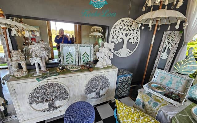 Koekeloer Gift Shop display at murasie