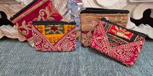 Beautiful embroided purses