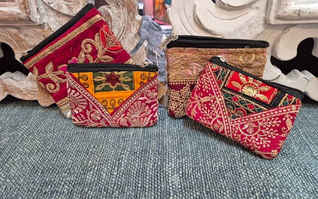 Beautiful embroided purses