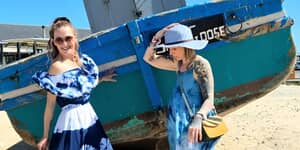 New blue dress arrivals at Koekeloer