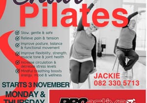 Chair Pilates at PROactive Fitness - Starting November!