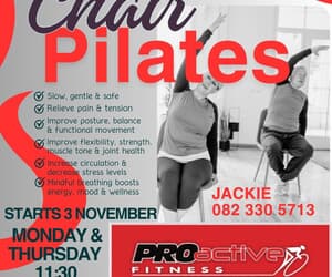 Chair Pilates at PROactive Fitness - Starting November!