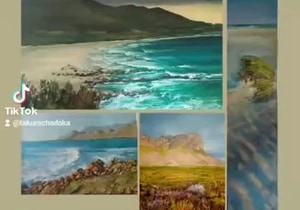 Bergs, Beaches and Blooms - Exhibition by Marianne McKay