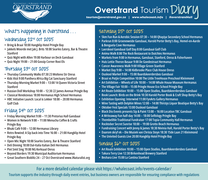 Overstrand Tourism Diary: 22 - 26 October 2025