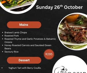 Sunday Lunch with a View at Gossip Corner