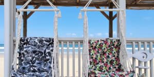 Macramé Hanging Chairs at Koekeloer