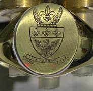 Custom Family Crest Gold Signet Ring