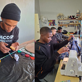 Kids at work - Grow Strong Community Market - Xplorio™ Grabouw / Elgin