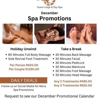 December Spa Promotions