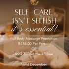 Full Body Massage Promotion