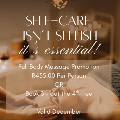 Full Body Massage Promotion