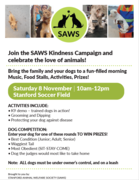 Join the SAWS Kindness Campaign in Stanford!