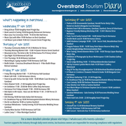 Overstrand Tourism Diary: 5 - 9 November 2025