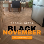 FinFloor Authentic Herringbone Laminate
