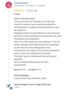 5-Star Review by Caroline Kotze