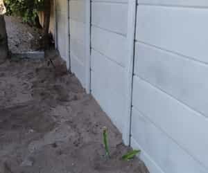Franskraal Wall Replacement - Before and After Transformation