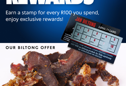 Jan Biltong Loyalty Rewards Program