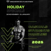 Holiday Gym Specials