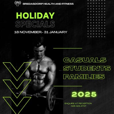 Holiday Gym Specials