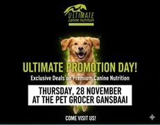 Ultimate Canine Nutrition Promotion Day