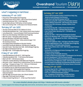 Overstrand Tourism Diary: 19 - 23 November 2025