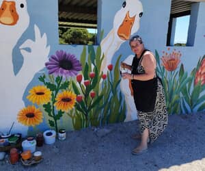 Stunning GGAP Mural Brightens Gansbaai Market
